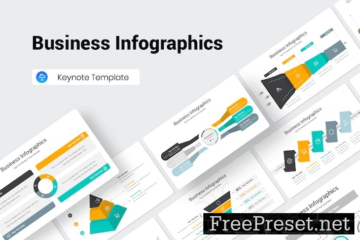 Business Infographics Keynote Presentation