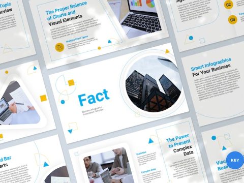 Business Infographics Keynote Template ZBDG3E6