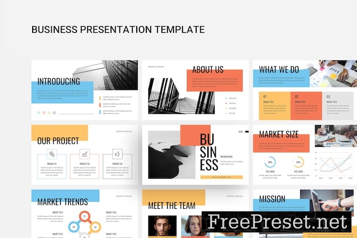 Business Keynote Presentation Template 3M9VBCW