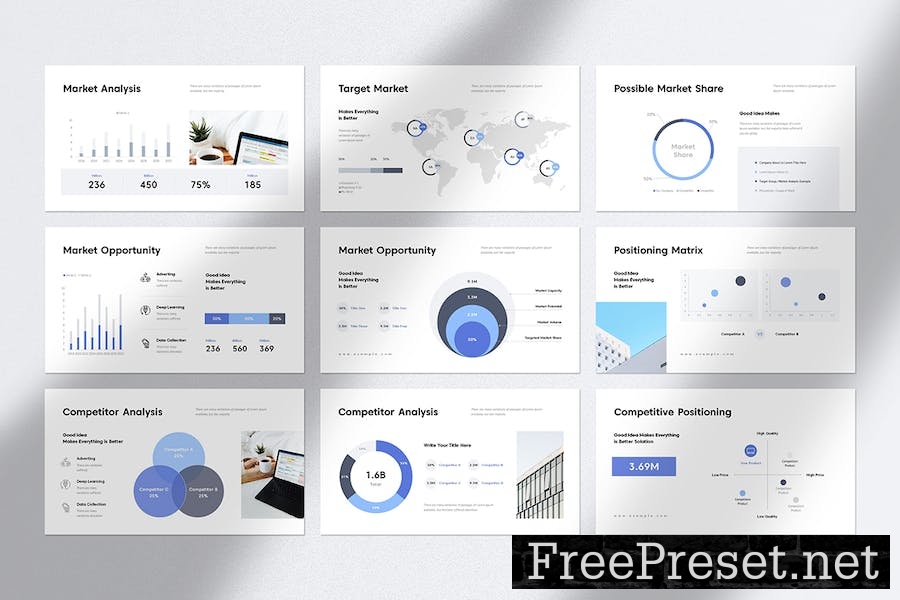 Business Pitch Deck Keynote Presentation Template SXUL2Q3