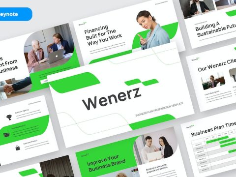 Business PItch Deck Keynote Template BBCK4M8