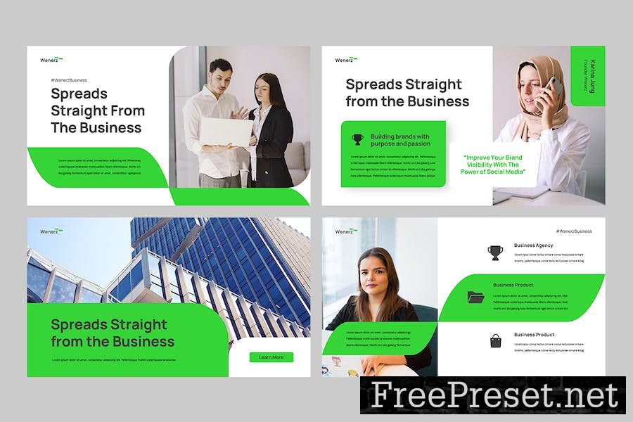 Business PItch Deck Powerpoint Template JDZNR2E