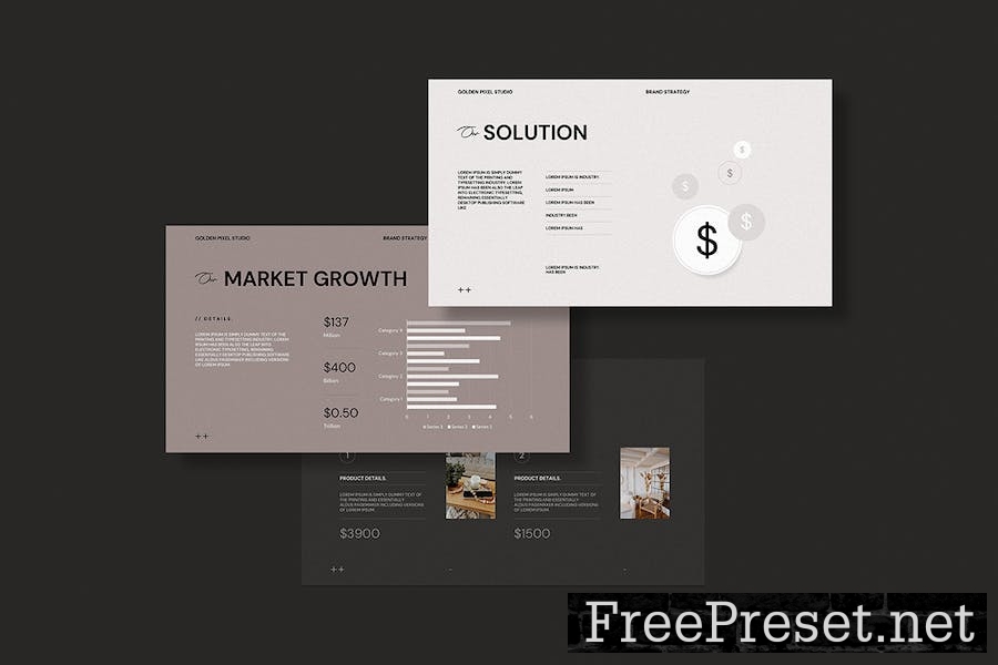 Business Plan Google Slides Template 5YHL35E