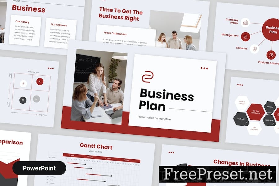 Business Plan Powerpoint Presentation 7AEYYV8