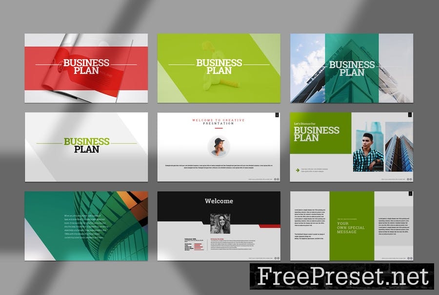 Business Plan Powerpoint Presentation Template