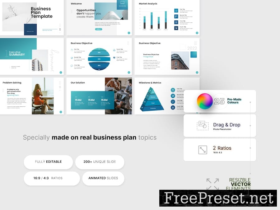 Business Plan PowerPoint Presentation Z4XHSKX