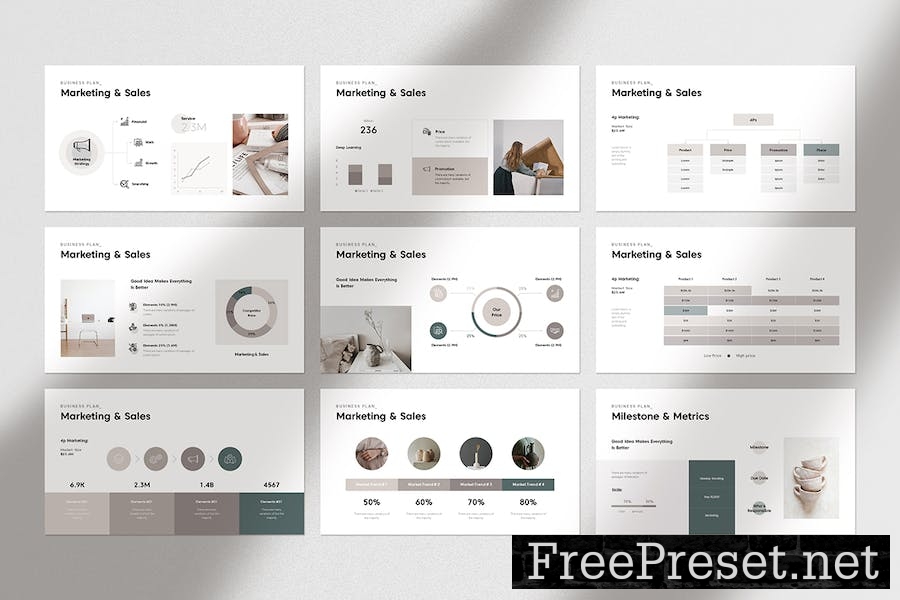 Business Plan PowerPoint Template DUH4NZ2