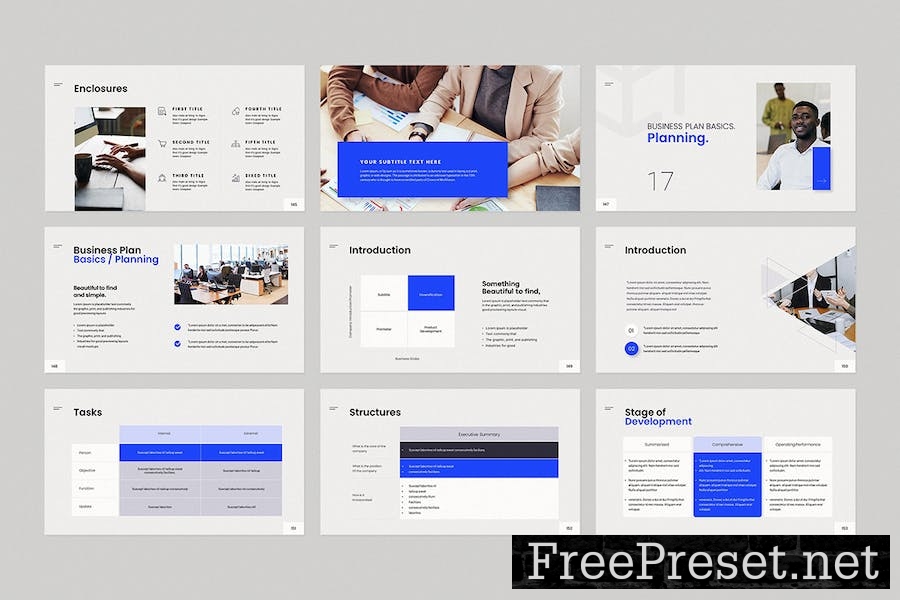 Business Plan Presentation Keynote Template ZRLCV5S