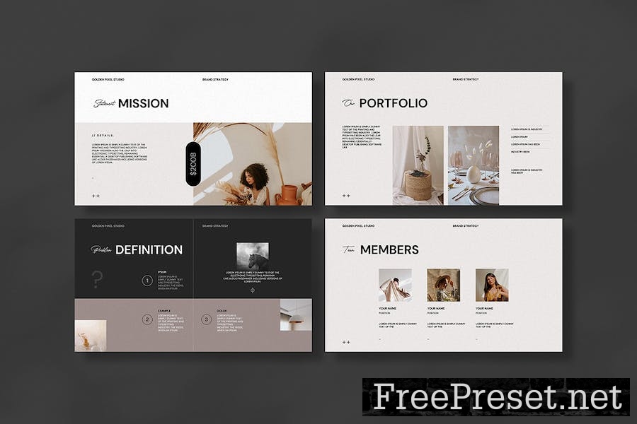 Business Plan Presentation Template KKR76X9