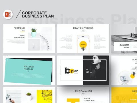 Business Plan Presentation Template V38MPBN