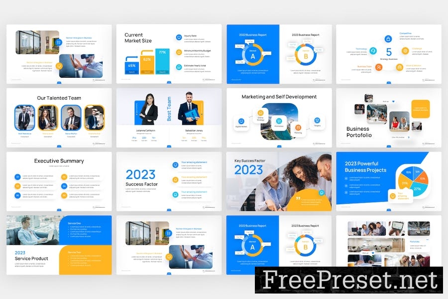 Business Plan Professional PowerPoint Template