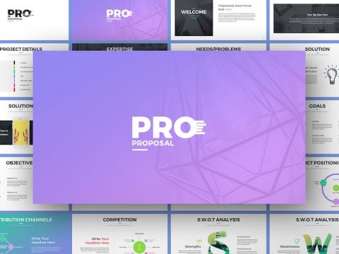 Business Proposal Keynote Presentation Template