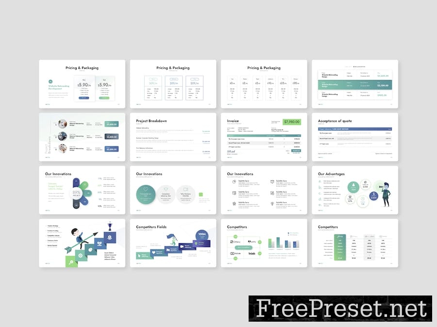 Business Proposal PowerPoint 6C2YV5E