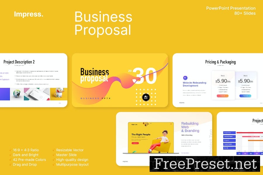 Business Proposal PowerPoint Presentation 5NBPVVZ