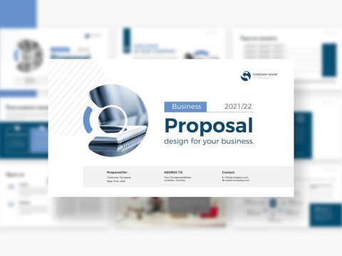 Business Proposal / PPT 4CSR7QF