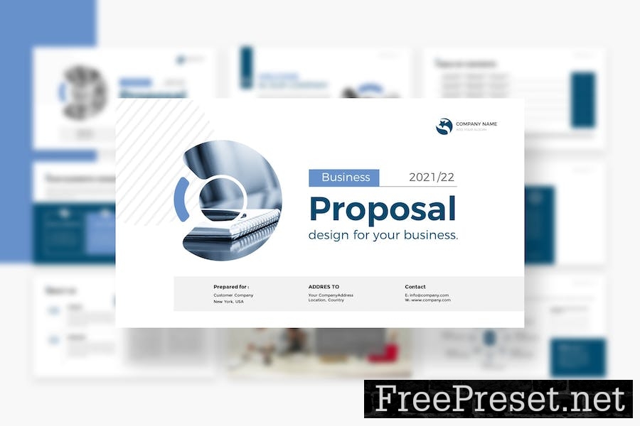 Business Proposal / PPT 4CSR7QF