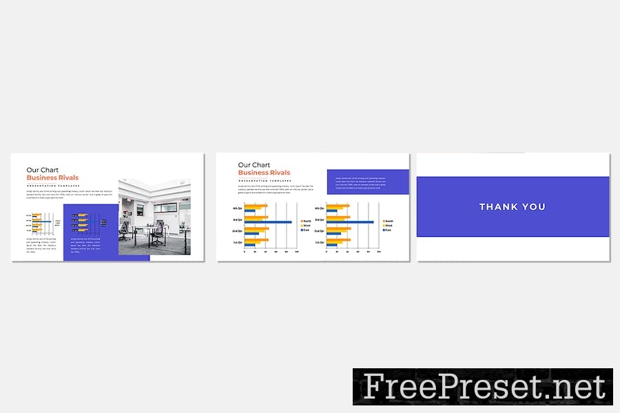 Business Rivals - PowerPoint Template