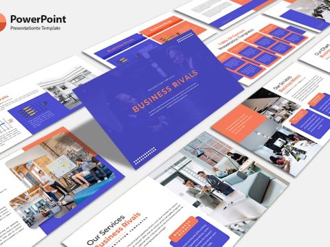 Business Rivals - PowerPoint Template