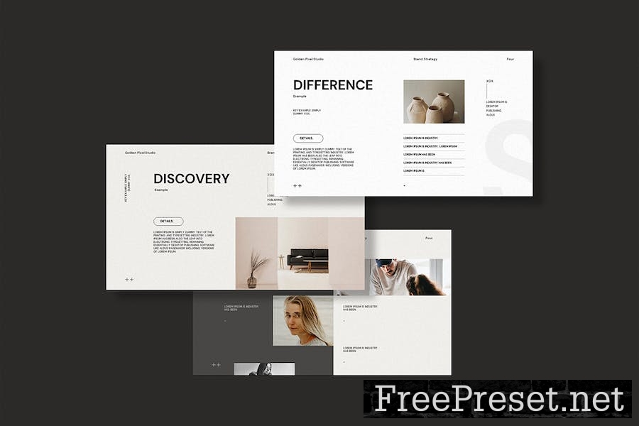 Business Strategy Presentation Template WKZPXZ9