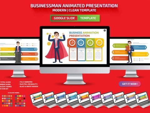 Businessman Google Slides Presentation 6DJ3KT2