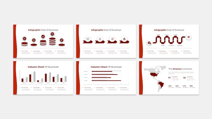 Buztread - Business Presentation Keynote Template 792P499