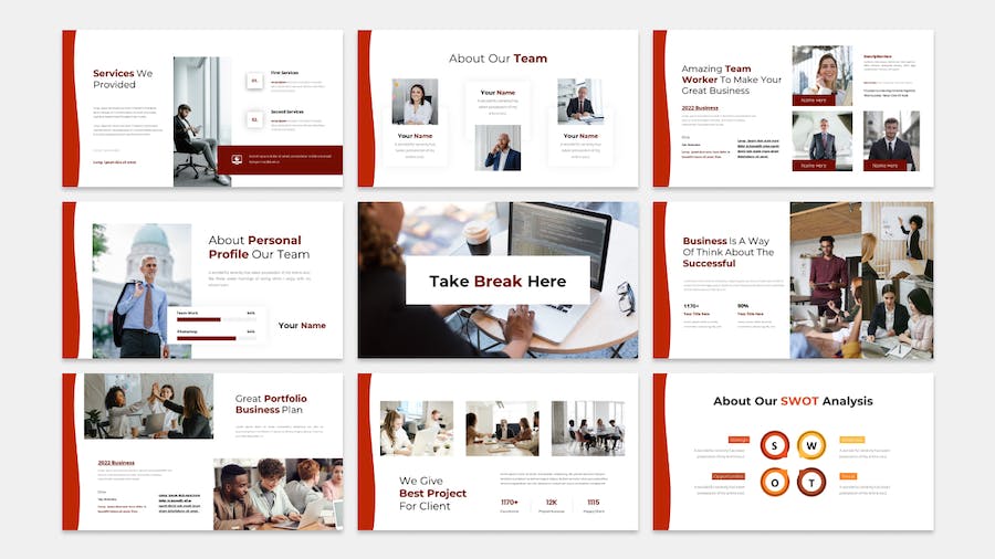 Buztread - Business Presentation Keynote Template 792P499