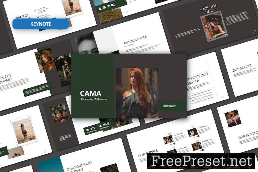 Cama Keynote Template