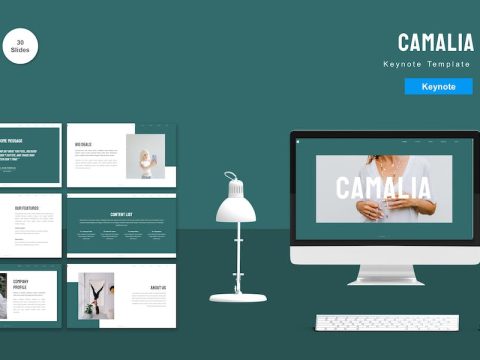 Camalia - Keynote Template 78E3TSB