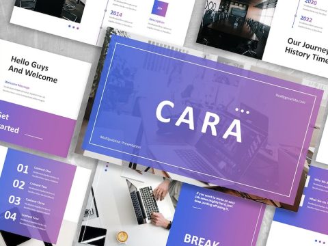 Cara - Business Keynote Template AX58EX9