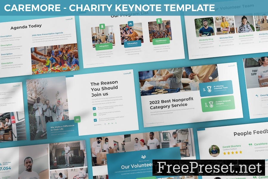 Caremore - Charity Keynote Template G8CNR22