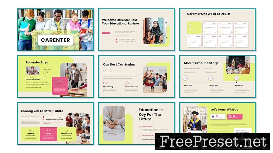 Carenter - Education Presentation Keynote Template 847EJ7J