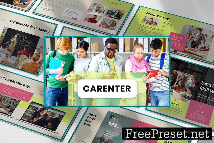 Carenter - Education Presentation Keynote Template 847EJ7J