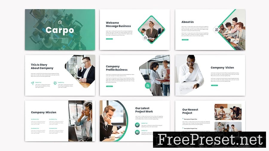 CARPO Powerpoint Template