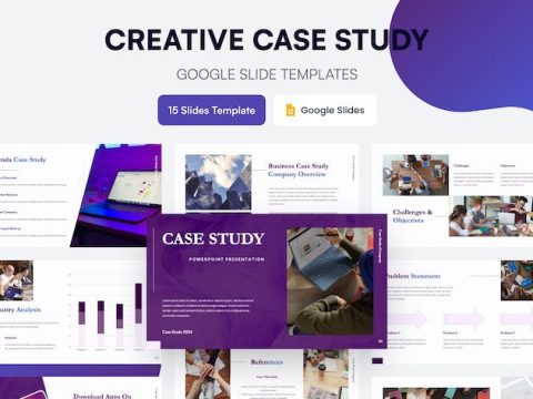 Case Study Presentation Template - Google Slides AWHLNB2