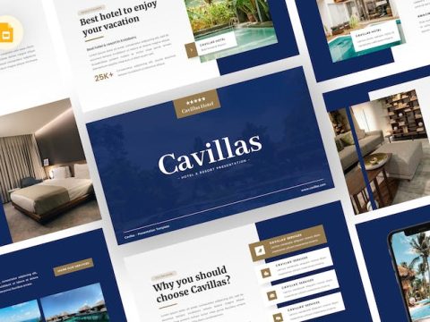 Cavillas - Hotel Google Slides Template