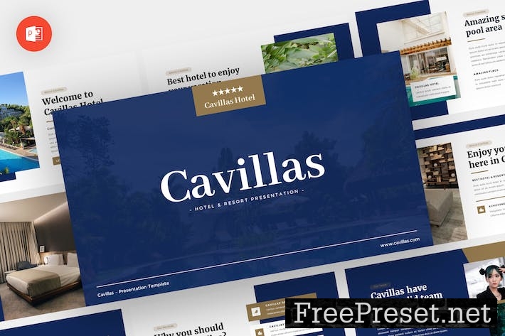 Cavillas - Hotel Powerpoint Template