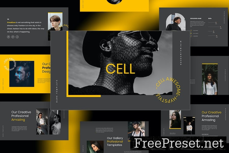 Cell Keynote Template 5YTFDP7