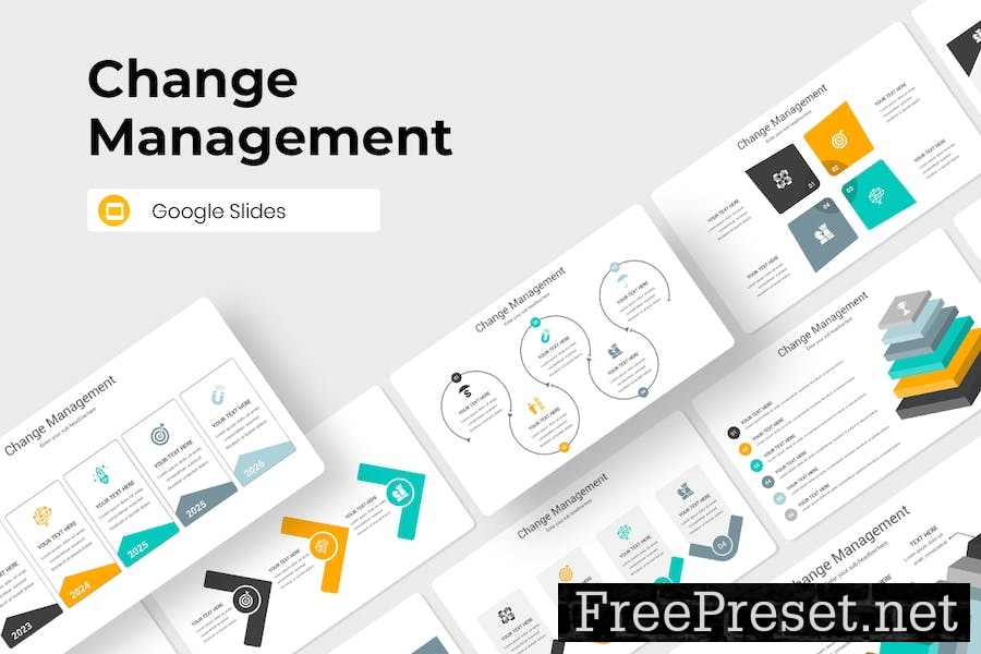 Change Management Google Slides Template 8NFS2DE