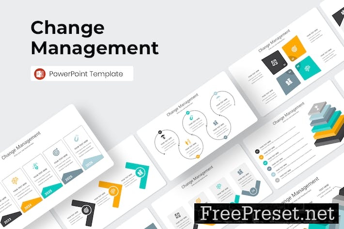 Change Management Powerpoint Template NWNE9P2