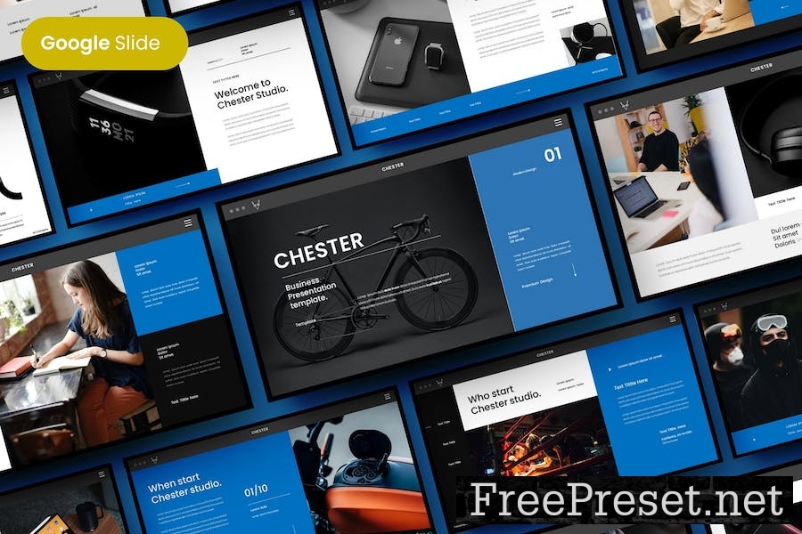 Chester - Business Google Slide Template EN8XFQJ