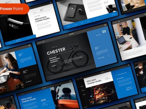 Chester – Business PowerPoint Template AFHFHQF