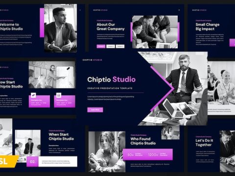 Chiptio - Creative Google Slide Template 9P9VM8S