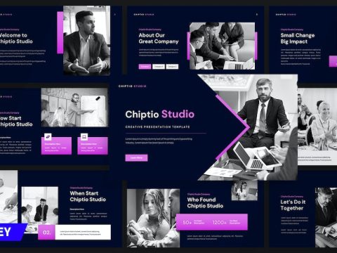 Chiptio - Creative Keynote Template HXEQE4K