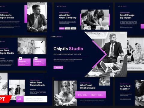 Chiptio - Creative Powerpoint Template 6HR4EWQ