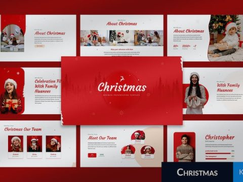 Christmas Creative Keynote Template FREWU4H