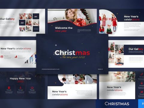 Christmas Gallery keynote Template