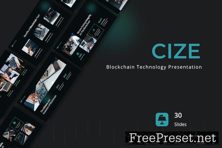 Cize - Blockchain Technology Presentation Keynote DCBEST2