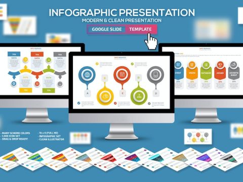 Clean Infographics Google Slides Template