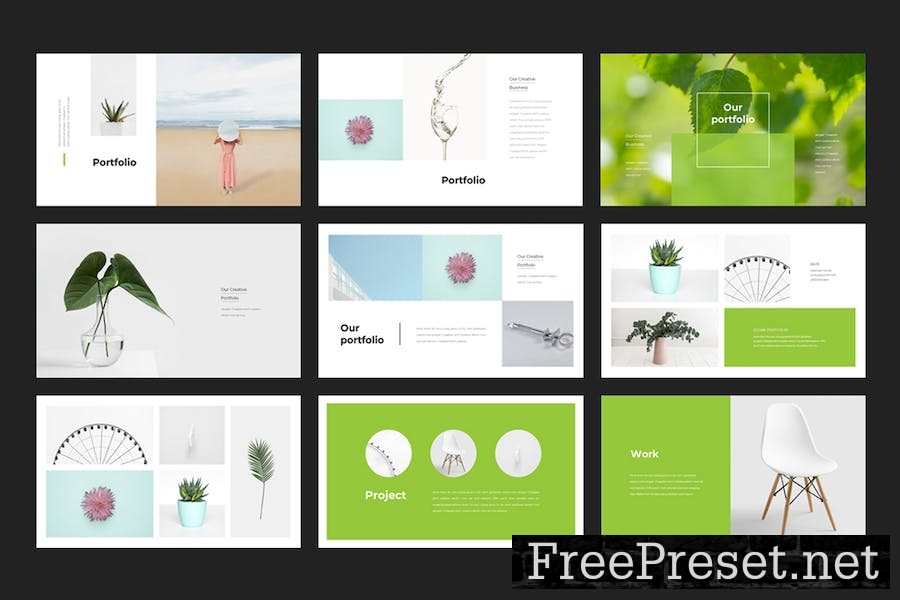 Clean Powerpoint Presentation 62ESGUM