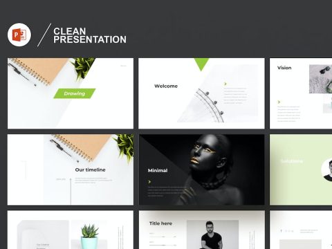 Clean Powerpoint Presentation 62ESGUM